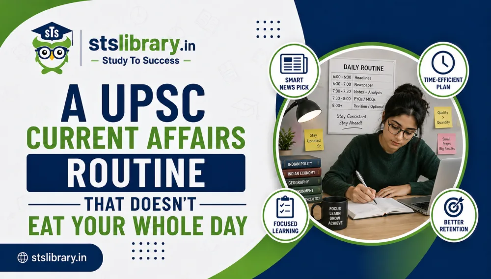 A UPSC Current Affairs Routine That Doesn't Eat Your Whole Day